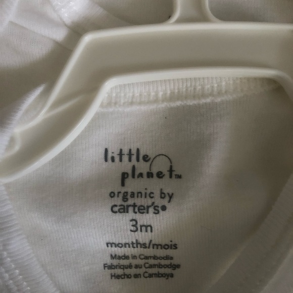 3pk Organic Onsies - Picture 3 of 5